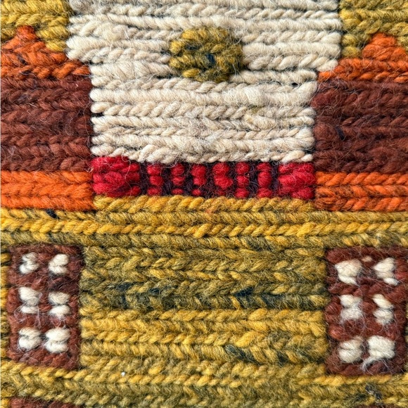 Vintage hand woven wall hanging - Picture 7 of 10